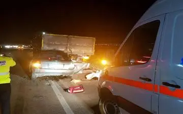 تصادف مرگبار در جاده نیشابور-سبزوار؛ تریلر جان ۳ نفر را گرفت!
