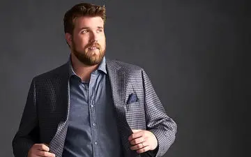 راهنمای لباس پوشیدن برای آقایان چاق: ترفندها و نکات
