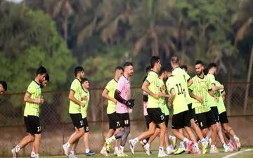 گزارش تمرین پرسپولیس| تشویق شاگردان گل‌محمدی توسط هند‌ی‌ها
