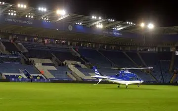 لحظه سقوط هلی کوپتر مالک باشگاه لسترسیتی + فیلم 