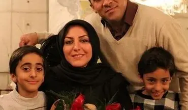 عکس خانوادگی مجری زن و شوهر شبکه خبر