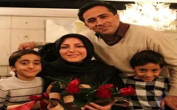 عکس خانوادگی مجری زن و شوهر شبکه خبر