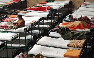 آغاز فعالیت گرمخانه شهرداری کرمانشاه با ظرفیت ۶۰ نفر

