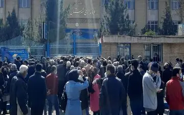 تجمع اعضای تعاون مسکن برق در راستای رسیدگی به حقوقشان