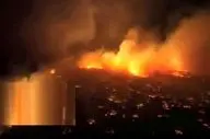 آتش سوزی در انبار ضایعات در محور فرودگاه اصفهان/۵ نفر مصدوم شدند