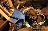 سه زن بر اثر برخورد پژو با تیربرق در سمنان جان باختند