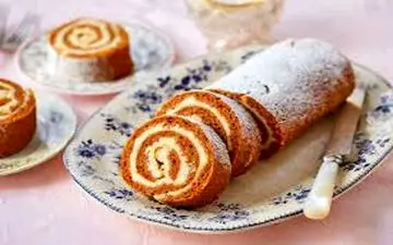 از طعم و مزه این شیرینی هرچی بگم کمه| آموزش رولت هویج