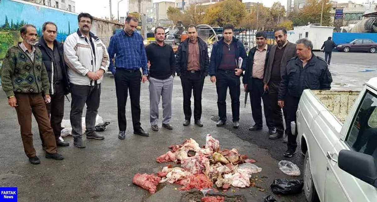 100 کیلوگرم کله پاچه و آلایش غیربهداشتی در کرمانشاه کشف و معدوم شد