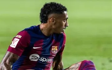 رافینیا بازی با المپیاکوس را از دست داد 