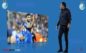 ابهام در حصور هافبک جوان  استقلال مقابل فولاد/نکونام خواهان اعلام سریع حکم انضباطی حامدی‌فر