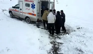 نجات ۳ مادر باردار از برف و کولاک در آذربایجان شرقی