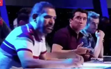  درگیری لفظی خداداد عزیزی با فیروز کریمی در تلویزیون