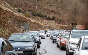جاده چالوس از بعد از ظهر امروز یک‌طرفه می‌شود