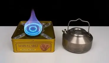 ساخت اجاق گاز قابل حمل با قوطی حلبی؛ راهکاری ساده و کاربردی برای سفر + ویدئو