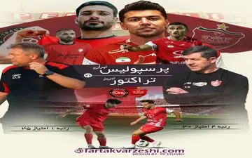پرسپولیس به دنبال انتقام؛ تراکتور برای حفظ صدر می‌جنگد

