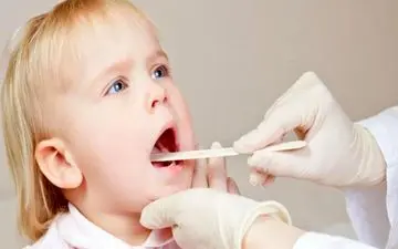 درمان گلودرد کودکان در خانه