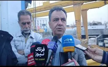 پیشرفت ۷۲ درصدی ایستگاه آزادی قطار شهری کرمانشاه/ بهره‌برداری از بخشی از مسیر تا پایان سال آینده