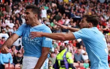 پیروزی پردردسر منچسترسیتی مقابل شفیلدیونایتد 