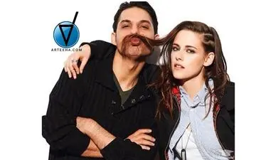  روابط صمیمی پیمان معادی با بازیگران  خانم خارجی و تتوی صورتش!