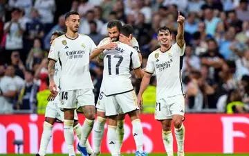 پیروزی رئال مادرید مقابل لاس پالماس