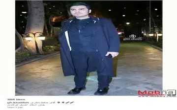 تیپ حافظ ناظری در جشن اسکار اصغر فرهادی (عکس)