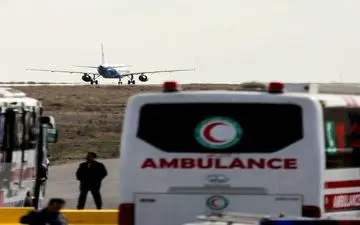 فرود اضطراری هواپیمای روسی در مهرآباد