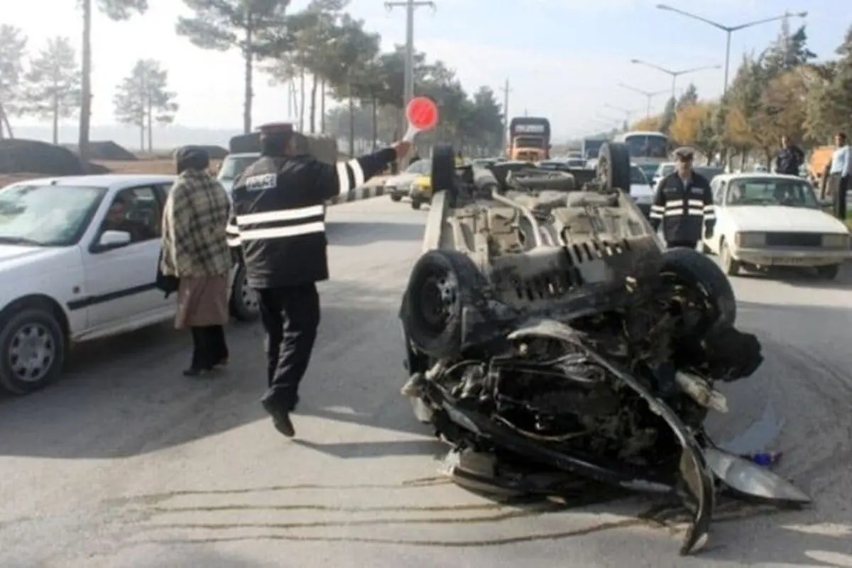 تصادف خونین در محور اسلام آبادغرب 