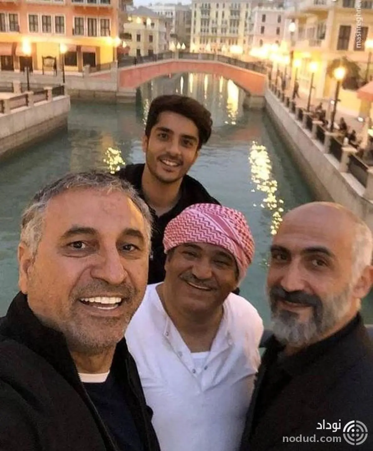 سلفی 4 بازیگر مشهور ایرانی در قطر + عکس