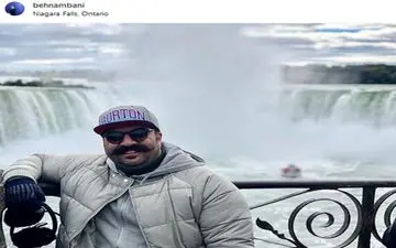خوشگذرانی بهنام بانی در آبشار نیاگارا + عکس