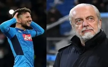 مهلت یک هفته‌ای ناپولی به مرتنس برای امضای قرارداد جدید