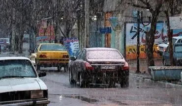 بارش برف و باران در ۸ استان کشور