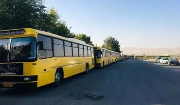 ۱۳۰ دستگاه اتوبوس به مرز خسروی اعزام می‌شود