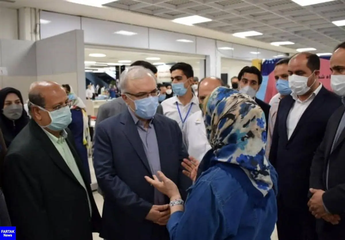 وزیر بهداشت از تسریع واکسیناسیون کرونا در تهران خبر داد