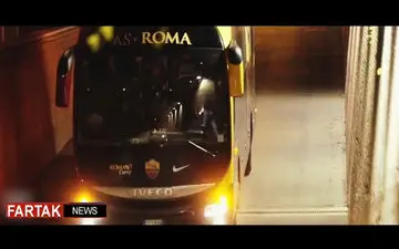 نماهنگ تماشایی از بازی آاس رم - بارسلونا + فیلم