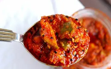 ترشی لیته بندری اصل با رب گوجه فرنگی رو یکروزه این طوری درست کن!