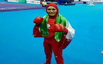 الهه منصوریان طلایی شد 