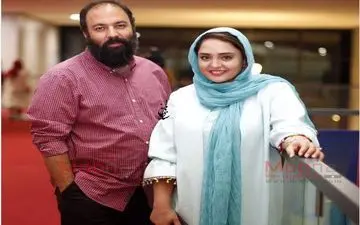 تیپ و ژست علی اوجی و نرگس محمدی در یک مراسم (عکس)