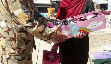  هدایای ارتش به مردم زلزله زده کرمانشاه