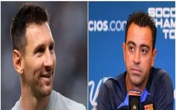 خبر خوش ژاوی به هواداران بارسا؛ حق مسی است که دوباره در بارسا بازی کند