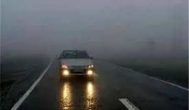 مه گرفتگی در جاده های مازندران