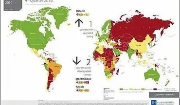 رتبه ریسک کشورها؛ ریسک ایران چقدر است؟
