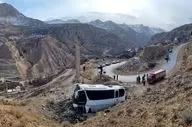 جزئیات حادثه واژگونی اتوبوس در جاده هراز از زبان پلیس راه
