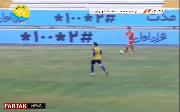 خلاصه بازی پدیده 3 - 1نفت تهران + فیلم