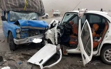 هشت مصدوم در تصادف جاده بجنورد - جنگل گلستان