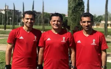 قضاوت دیدار آلمان - مکزیک با مردان پارس