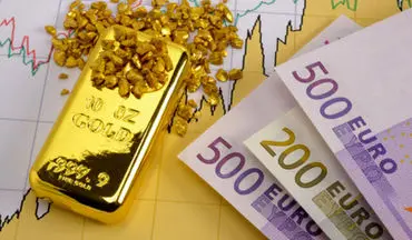 
ادامه روند نزولی قیمت طلا و یورو
