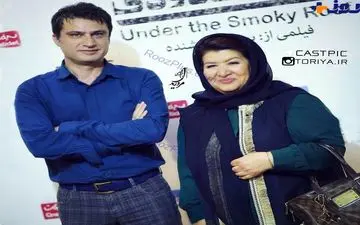 شلوار متفاوت بازیگر مشهور در کنار کارگردان سینما + عکس