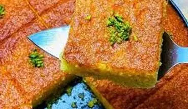 طرز تهیه کیک بسبوسه| دلبره این کیک