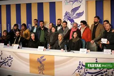 گزارش تصویری از کنفرانس خبری فیلم " ابر بارانش گرفت "