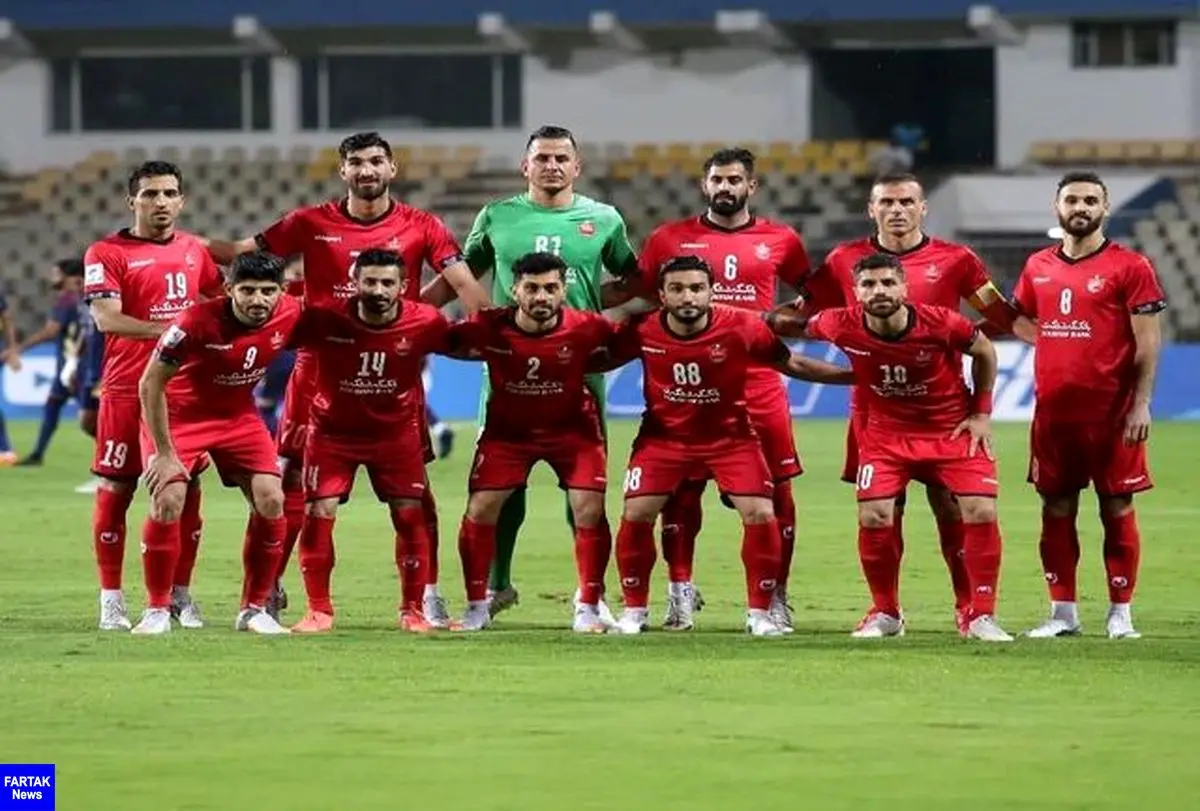 پرسپولیس مقابل گوا قرمز می‌پوشد